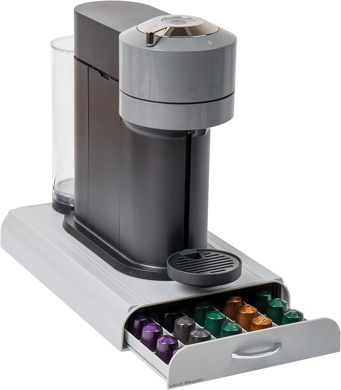 Mind Reader Nespresso Compatible Capsule Drawer, Countertop Organizer, Coffee by MindReader