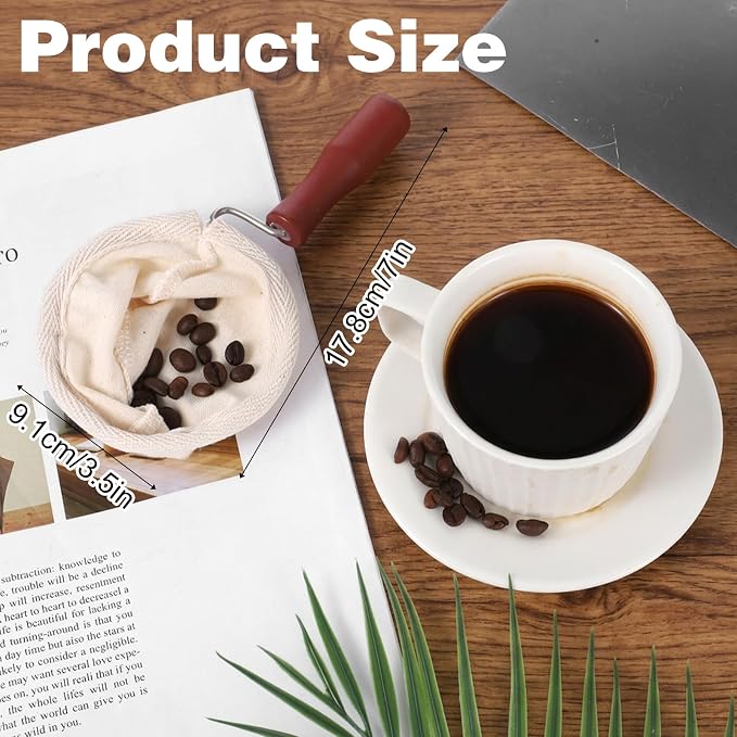 Flannel Cloth Coffee Strainer - Image 2