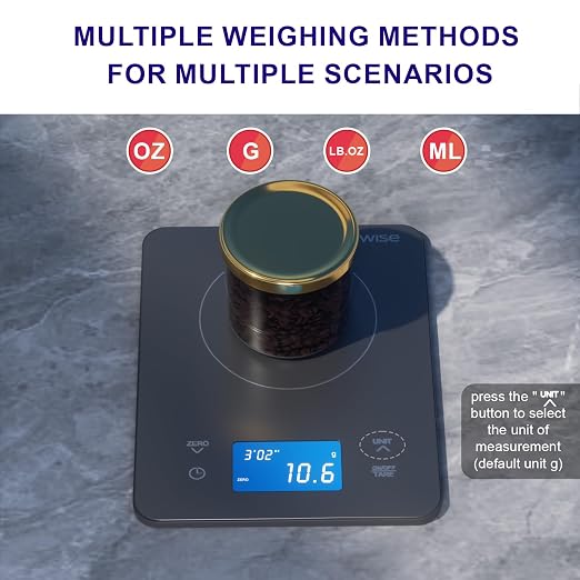MEGAWISE High Precision 0.1g Coffee/Food Scale - Image 5
