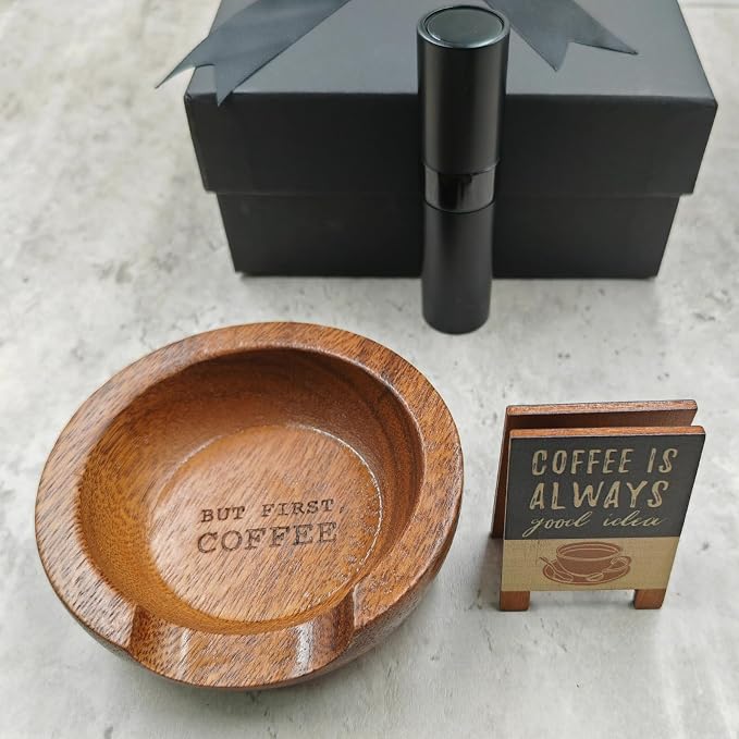 Coffee Bean Spray Bottle and Coffee Dosing Cup Set - Image 2
