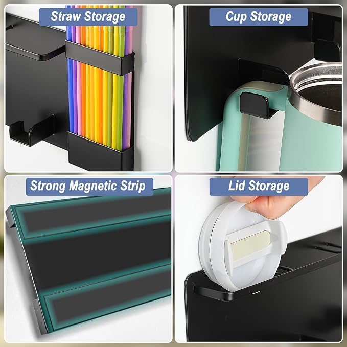 Magnetic Cup Holder for Stanley 30 & 40 oz Tumbler, Strong Magnetic Cup - Image 3