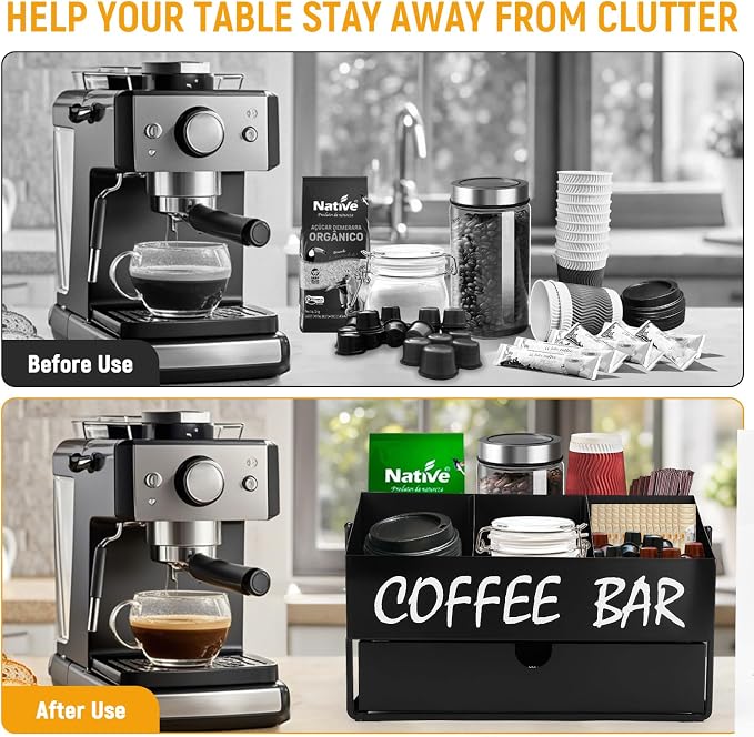 Coffee Bar Accessories Organizer - Image 5