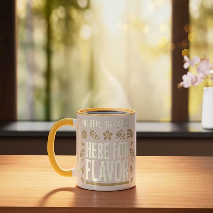 Coffee Cupping Tasting Specialty Coffee Nerd Flavor Profile Ceramic Mug - Image 3