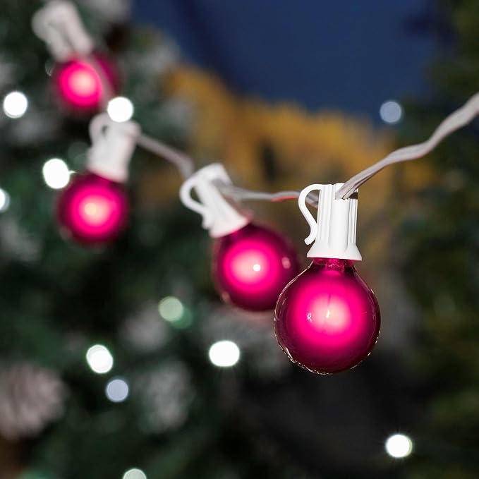 100 Foot G40 Outdoor Patio String Lights - Image 6