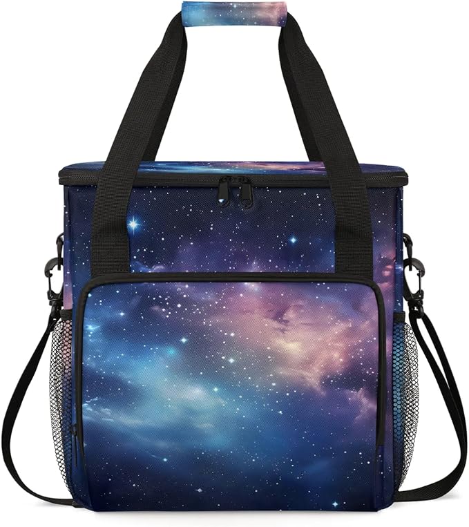 Galaxy Coffee Maker Carring Bag, Large Insulated Storage Organizer Case Tote by Home