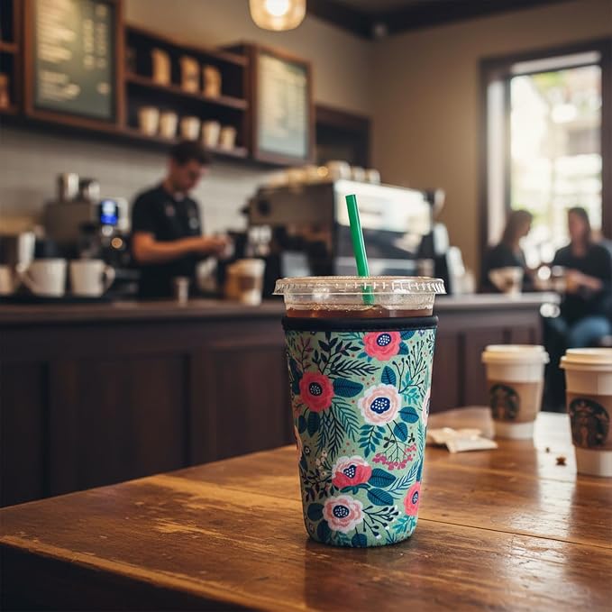 Reusable Iced Coffee Insulator Sleeve - Image 7