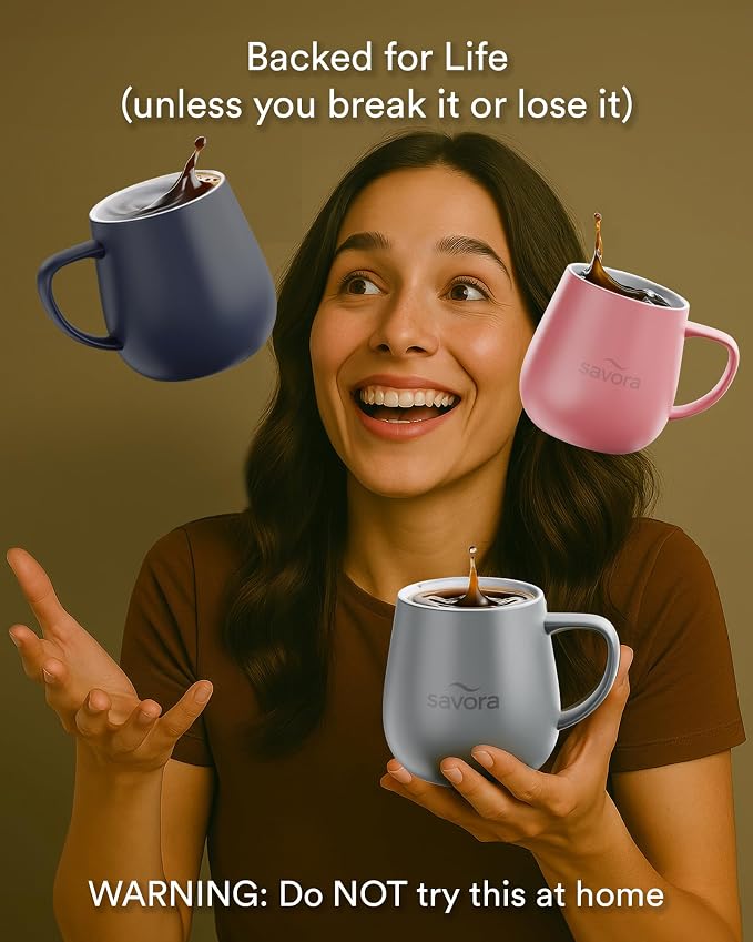 12oz IntelliHeat™ Coffee Mug | Barista’s Choice | Exclusive Wireless SmartSense - Image 6