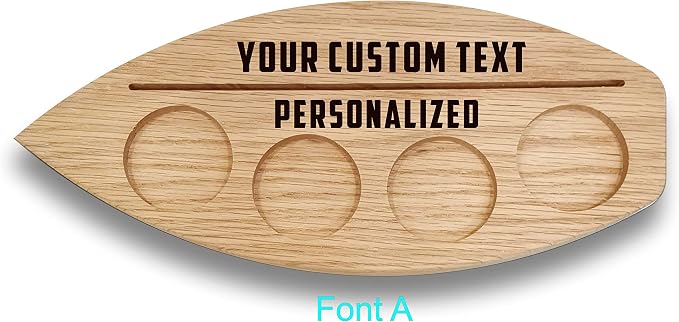 Customizable Beer Flight Sampler Paddle Board Surfboard Shape. - Image 2