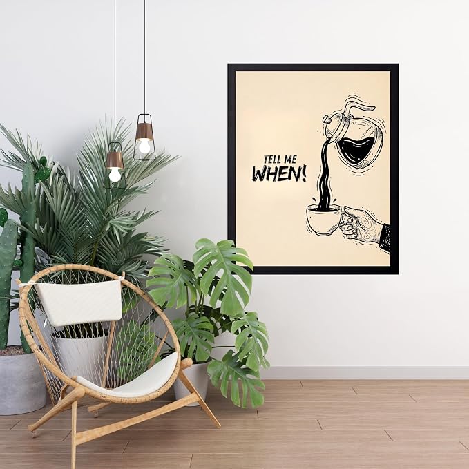 Lawrence Williams Designs Tell Me When Coffee Poster - Image 6