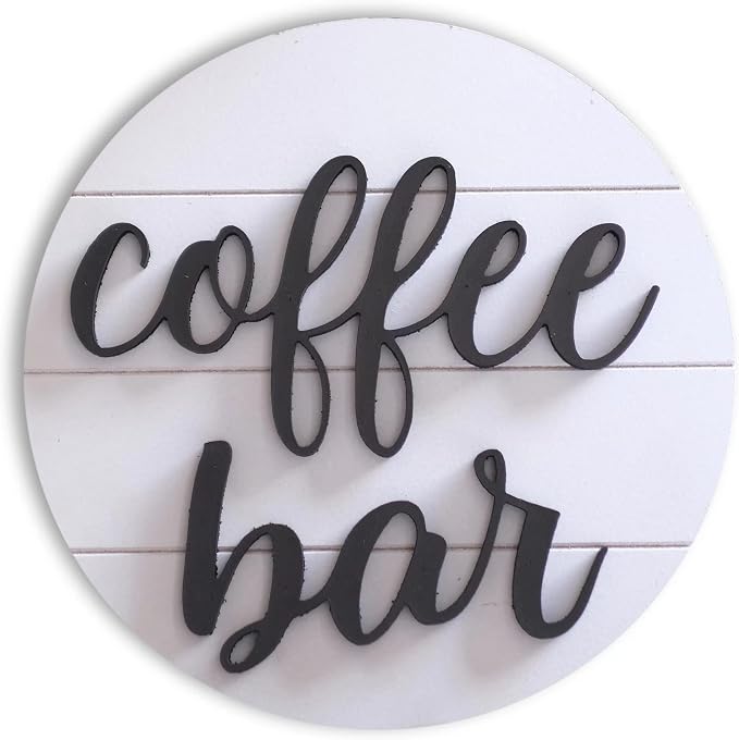 Lavender Inspired 3D Coffee Cutout Word by LavenderInspired
