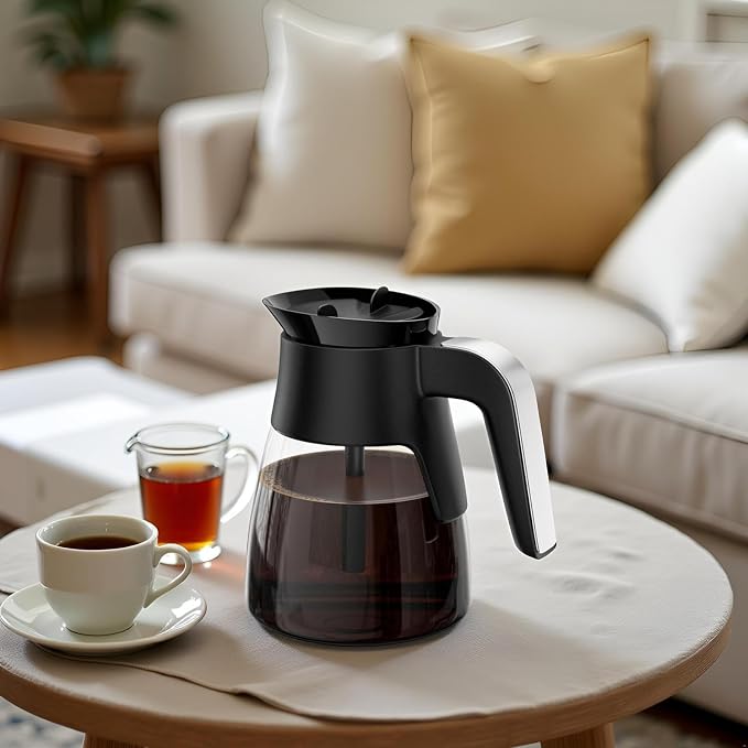 10 Cup Coffee Pot Replacement for Ninja Coffee Maker CM401, Glass Coffee Carafe - Image 7