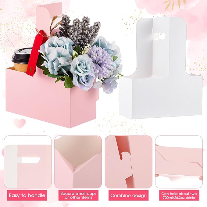 MotiMind 8 Pack Mother's Day 2 Cup Drink Carrier - Image 2