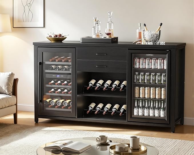 Leteuke Large Coffee Bar Cabinet - Image 3