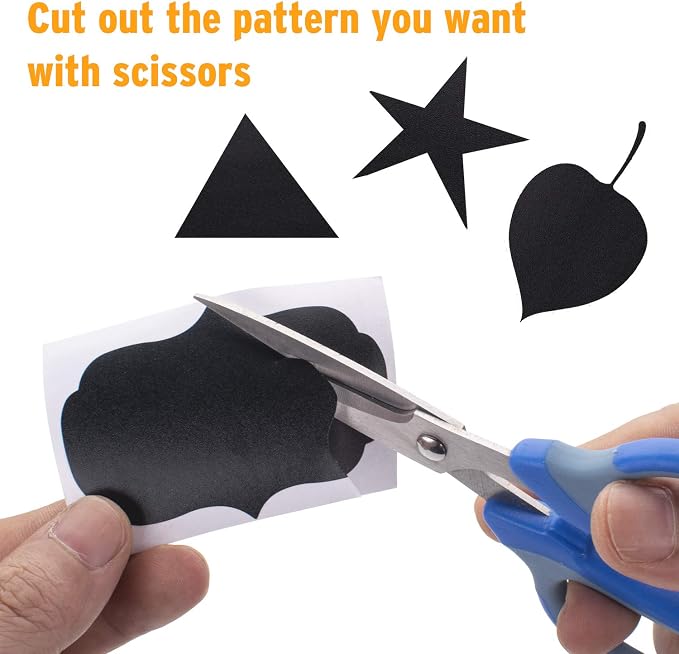 ONUPGO Chalkboard Labels-180pcs Waterproof Reusable Blackboard Stickers - Image 5