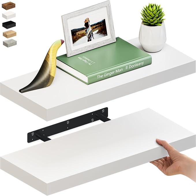 Ballucci Floating Shelves for Wall, by Ballucci