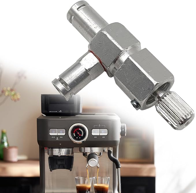 Coffee Machine Steam Valves Adapter Coffee Machine Adapter Two Way Control - Image 2