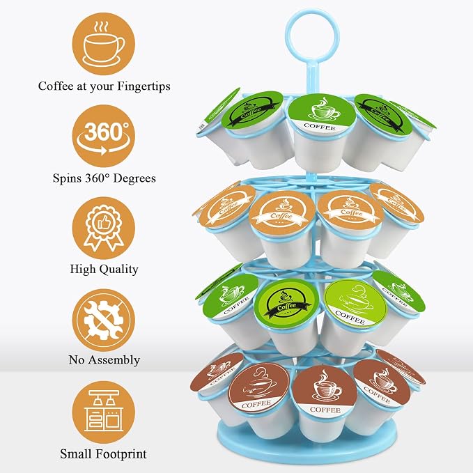 KIMIUP Coffee Pod Holder, Coffee Pod Storage Compatible - Image 6