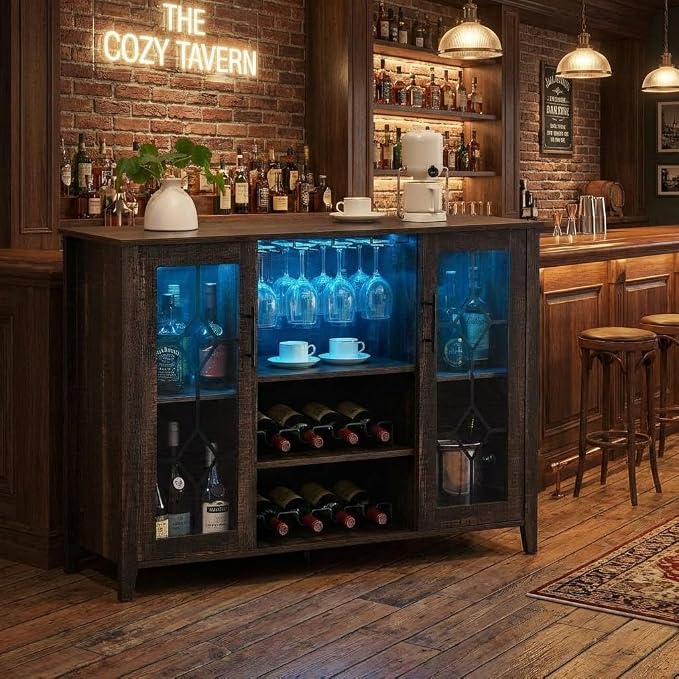 GarveeHome Wine Bar Cabinet by GarveeHome