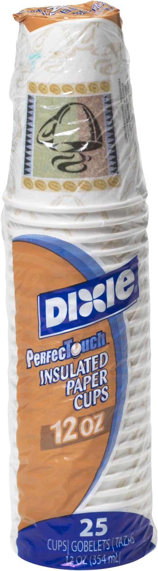 Georgia-Pacific PerfecTouch 5342DX WiseSize Coffee Dreams Insulated Paper Cup - Image 6