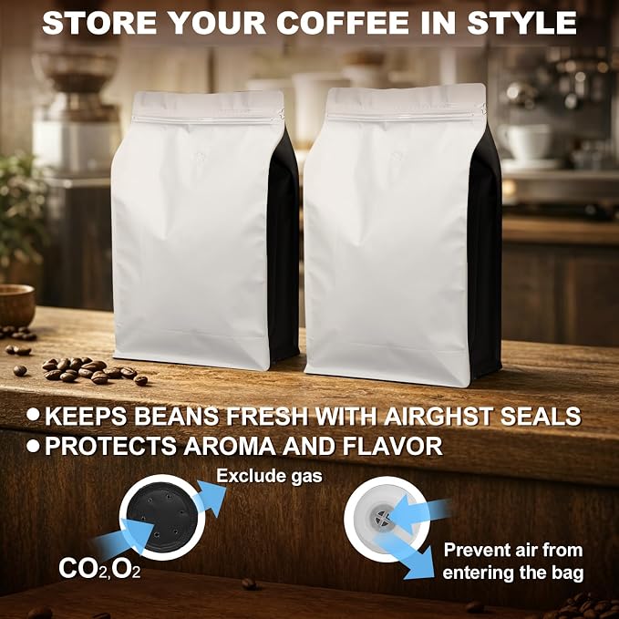 Moxweyeni 60 Pcs 5 lb Coffee Bags - Image 5