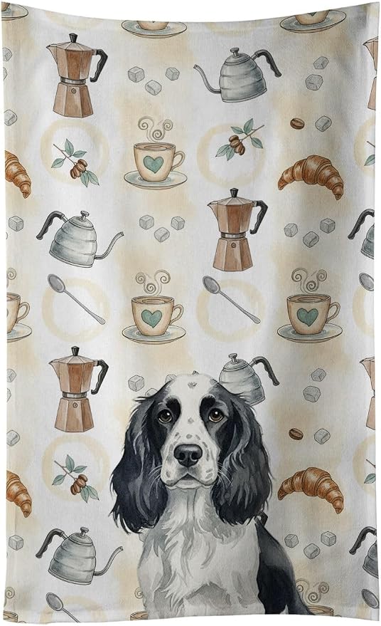 Caroline's Treasures Black and White English Springer Spaniel Coffee Bar by CarolinesTreasures
