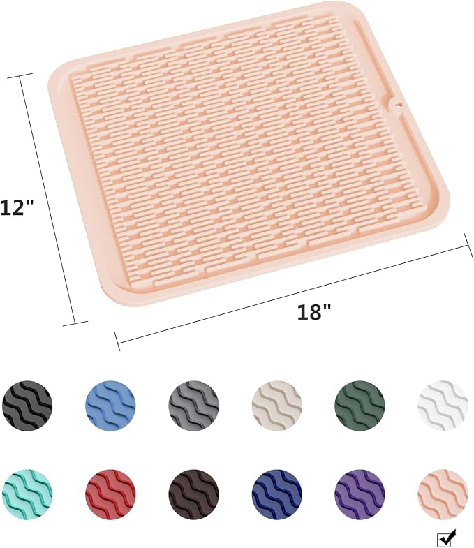 ZLR Heavy-Duty Silicone Dish Drying Mat - Image 6