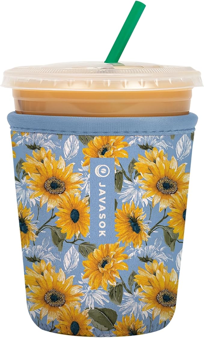 Sok It JavaSok Iced Coffee & Cold Soda Insulated Neoprene Cup Sleeve by SokIt