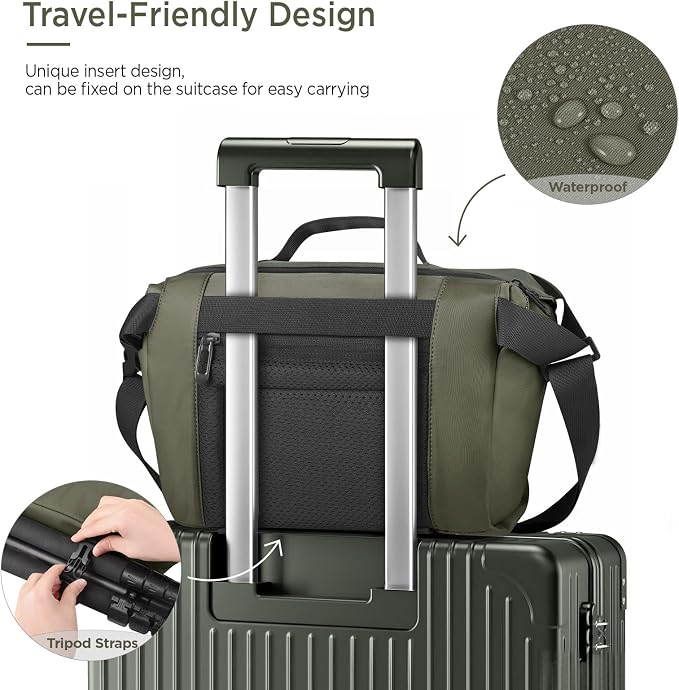 TAAOKA Camera Sling Bag, Waterproof Camera Case - Image 5