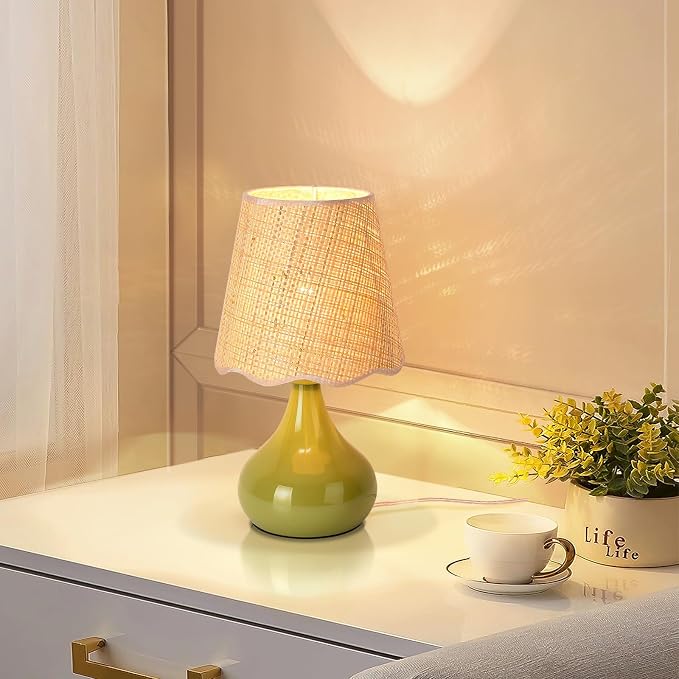 Green Small Touch Control Table Lamp - Image 9