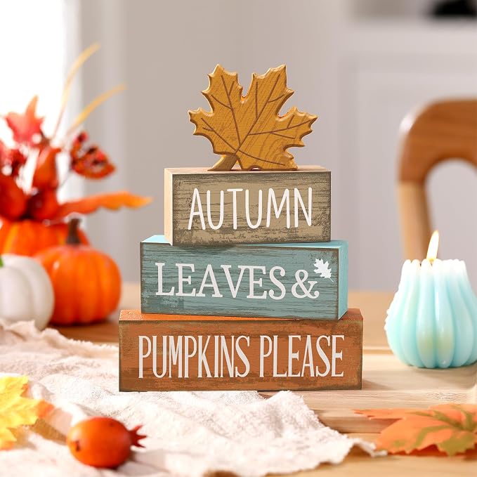 Lineshading 4 Pcs Fall Decorations - Image 2