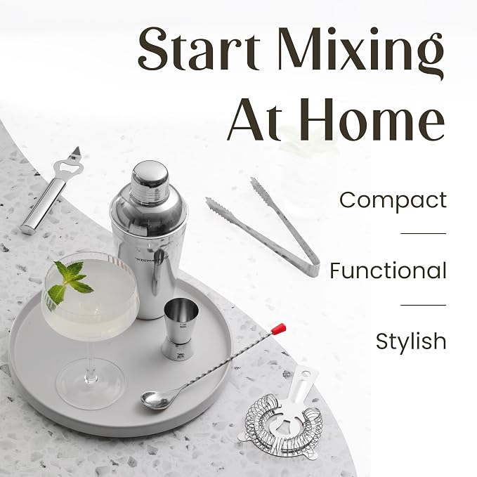 Modern Mixology Cocktail Shaker Set - Image 3