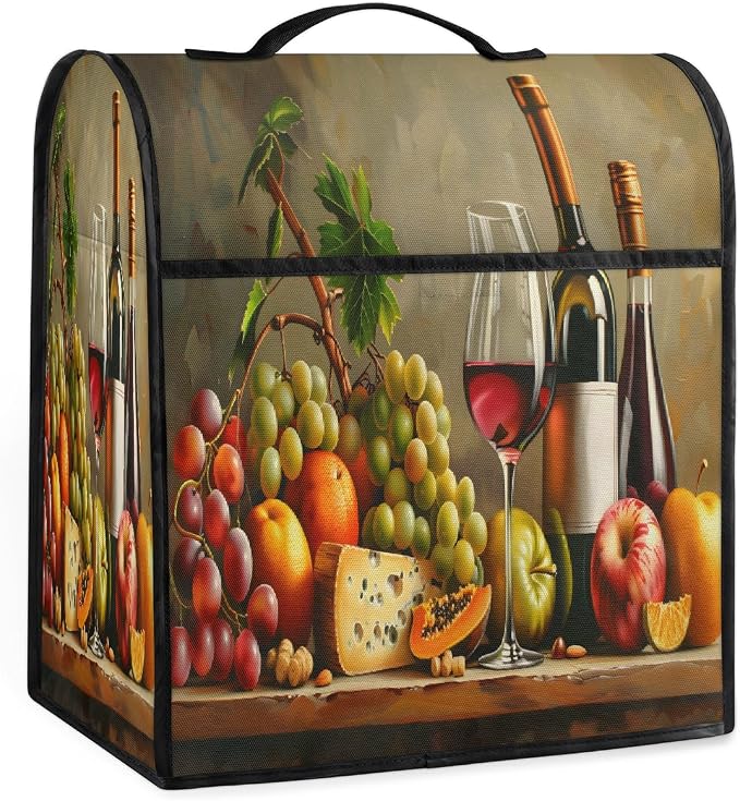 Wine Kitchen Aid Mixer Cover Compatible Stand Mixer Dust Cover | Kitchen Fruit by YoYoYuchong