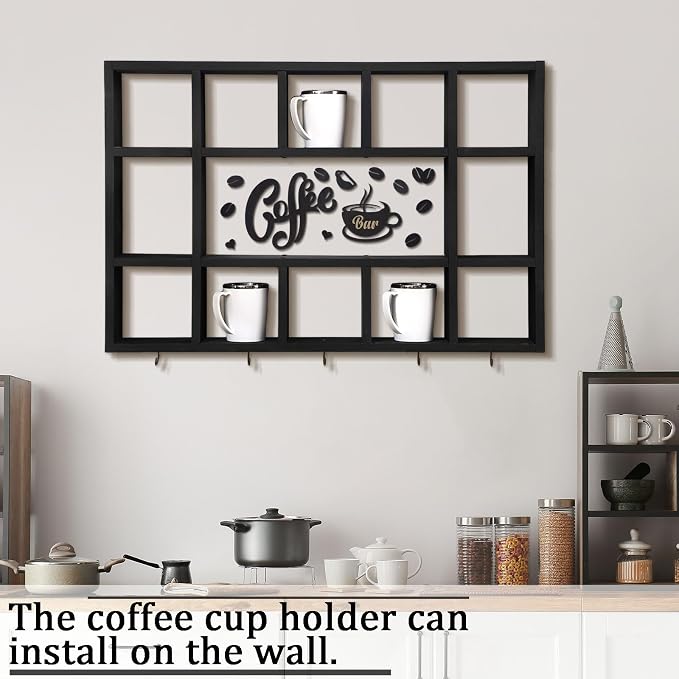 Cinnvoice Oversize Coffee Mug Display Shelf - Image 2