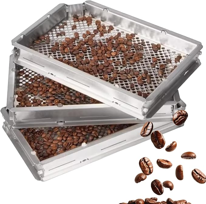 Coffee Bean Grading Sieve, Coffee Bean Roaster Sieve, Stainless Steel Round by Unknown