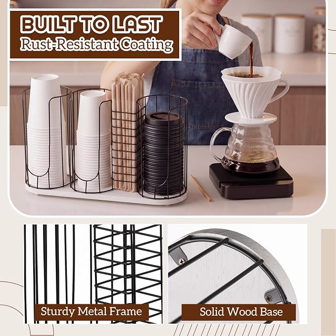 Geelin 18oz Adjustable Coffee Cup Dispenser - Image 5