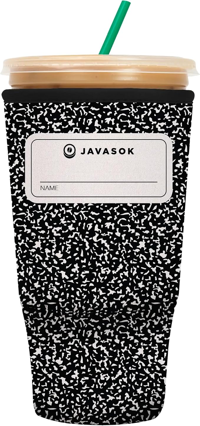 Sok It JavaSok Iced Coffee & Cold Soda Insulated Neoprene Cup Sleeve by SokIt