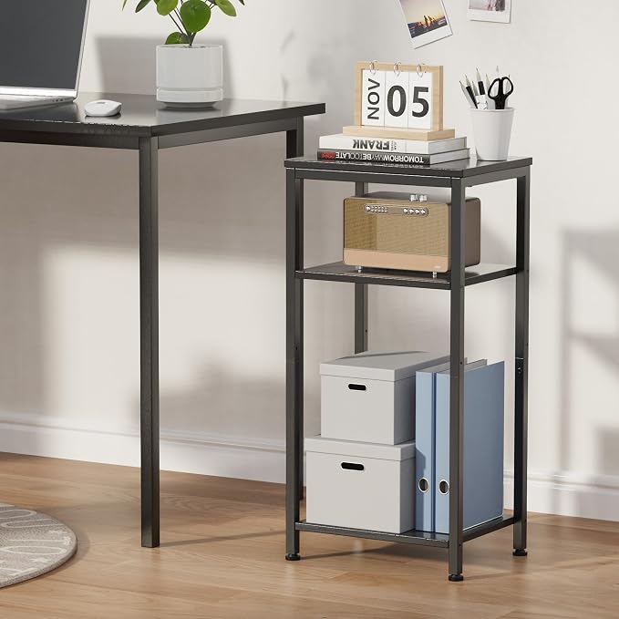 3 -Tier End Table, Tall Nightstand - Image 4