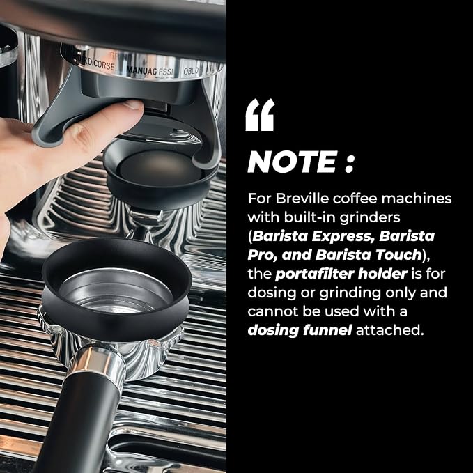 54mm Magnetic Dosing Funnel and Puck Screen Set - Image 2
