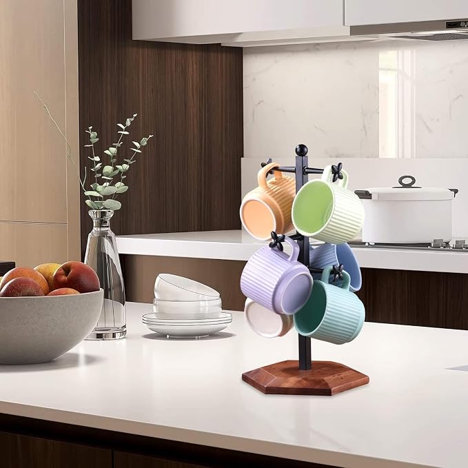 Coffee Mug Holder, Mug Tree for Counter, Cup Holder - Image 7