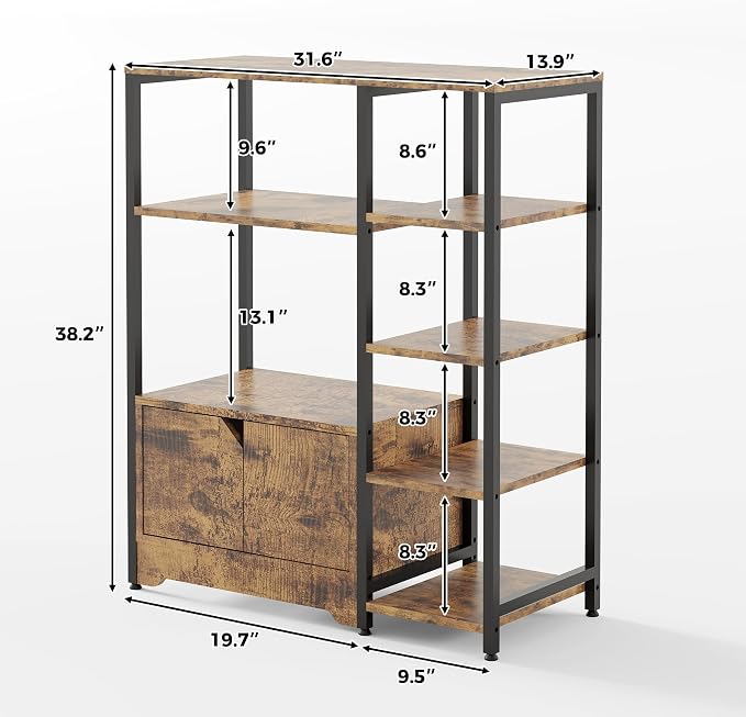 Garvee Mini Coffee Bar Cabinet - Image 2
