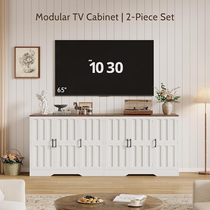 Modern Farmhouse Buffet Cabinet - Image 7