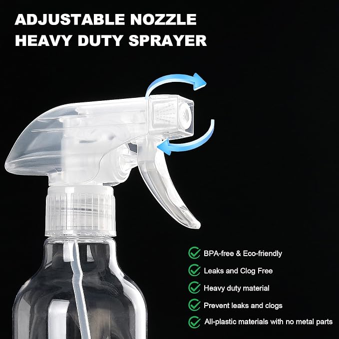 Spray Bottles Plastic Spray Bottle - Image 2