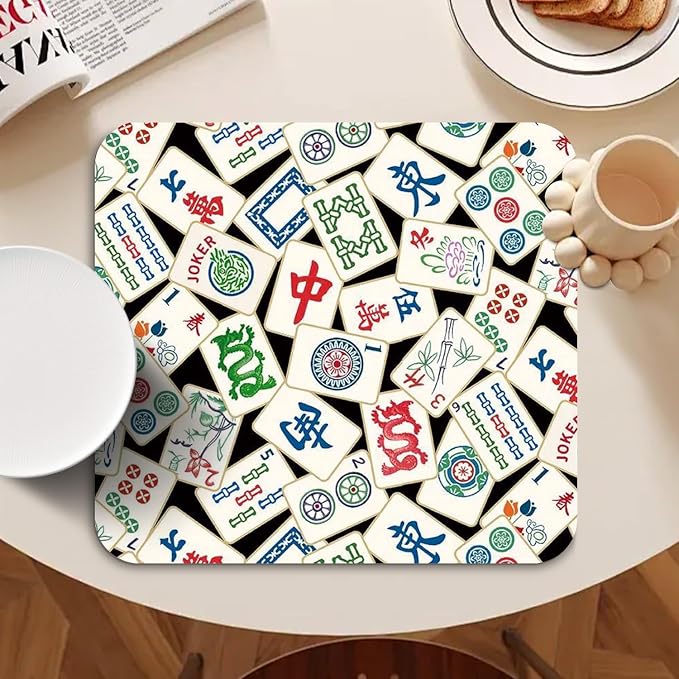 Mahjong Gifts Dish Drying Mat - Image 5