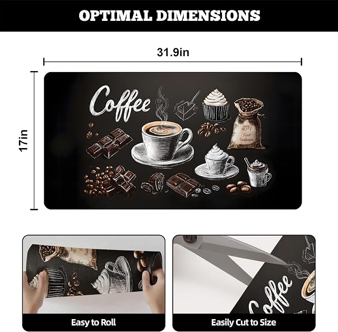 Dish Drying Mat Large Coffee Mat Absorbent Drying Mat - Image 7