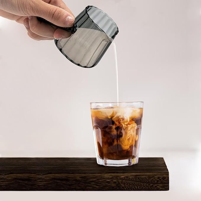 FANTESTICRYAN 6OZ Measuring Cup, Ribbed Borosilicate Glass Espresso Cup - Image 4