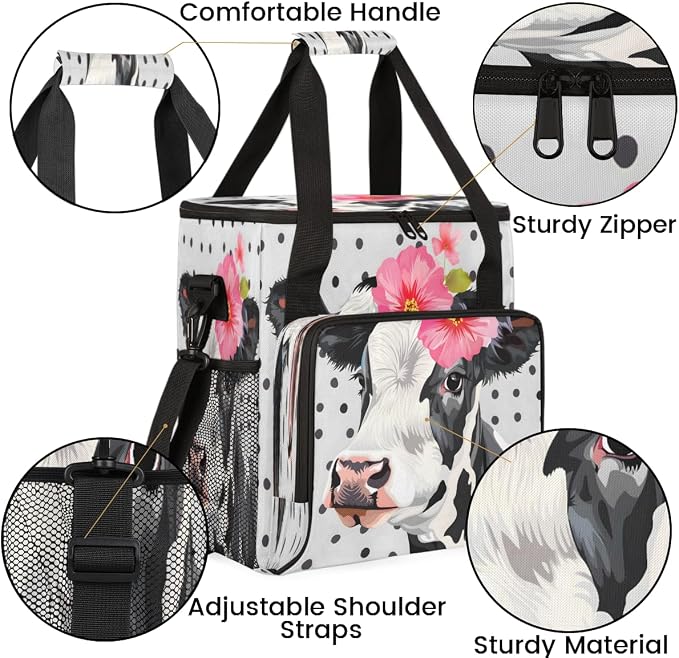Cute Cow Coffee Machine Bag Compatible - Image 6