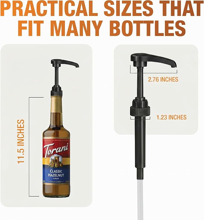 Syrup Pumps Compatible with Torani and Davinci Bottles - Image 7