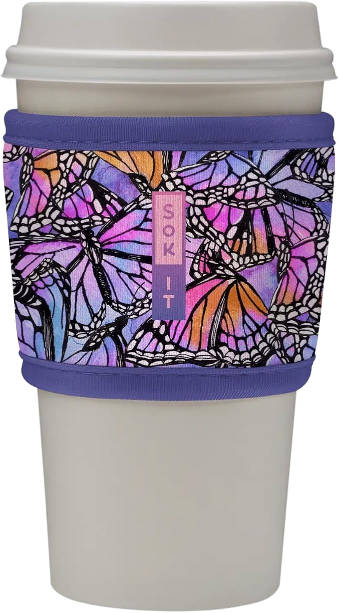 Sok It HotSok Coffee & Tea Reusable Insulated Neoprene Cup Sleeve by SokIt