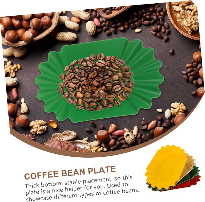 Zerodeko 4pcs Coffee Bean Display Tray Multi-Function Measuring and Serving - Image 6