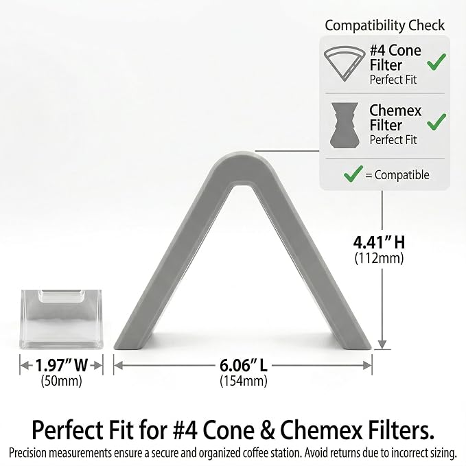 Modern Coffee Filter Holder Stand - Image 7